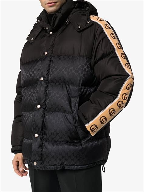 mens gucci puffer coat|gucci short puffer jacket.